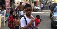 Menor V foi descoberto vendendo bala nos faróis do Rio  Foto: Reprodução/Instagram/ogmenor_v 