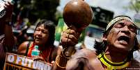 Indígenas no Brasil estão expostos à cobiça, ao assédio e à violência de criminosos, e lutam pela demarcação de territórios  Foto: DW / Deutsche Welle