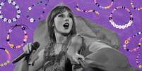 The Eras Tour: por que os fãs da Taylor Swift estão trocando pulseiras de miçanga? -  Foto: Reprodução/Instagram/@taylorswift / todateen