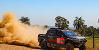 Mitsubishi L200 Triton Sport Racing T1 FIA de Guiga Spinelli  Foto: Sertões BRB 2023 / Guia do Carro