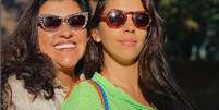 Regina Cas&eacute; e a filha Benedita  Foto: Instagram/ @beneditazerbini / Estad&atilde;o