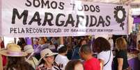 Marcha das Margaridas foi inspirado na camponesa Margarida Alves  Foto: Fabio Rodrigues-Pozzebom/Agência Brasil