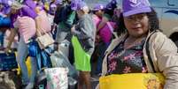 Marcha das Margaridas é considerada a maior da América Latina, no qual mulheres lutam por direitos e desigualdades de gênero  Foto: Rafa Neddermeyer/Agência Brasil