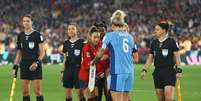 Espanha e Inglaterra jogam a final da Copa feminina de 2023  Foto: Carl Recine / Reuters