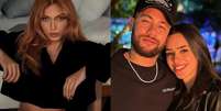 Fernanda Campos, Neymar Jr. e Bruna Biancardi (Reprodu&ccedil;&atilde;o/Instagram)  Foto: Mais Novela