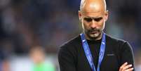 Guardiola realiza cirurgia em Barcelona e ser&aacute; desfalque do Manchester City &ndash;  Foto: Jose Coelho/AFP via Getty Images / Jogada10