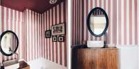 Seja criativa com a pintura geométrica nas paredes de casa -  Foto: divulgação / Apartamento 203 / Alto Astral
