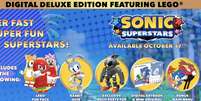 Sonic Superstars terá design original de coelho de Sonic jogável.  Foto: Reprodução/Sega