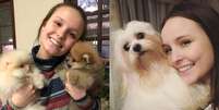 Larissa Manoela e seus cães  Foto: Reprodução/Instagram / Mais Novela