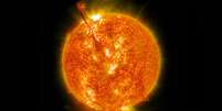 Tempestade solar que atingiria a Terra sofreu atraso inesperado  Foto: Nasa