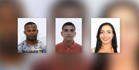 Rodrigo Negão, Davi de Souza Esteves e Vanessa Alicate, acusados de terem participado nas quatro mortes  Foto: Reprodução