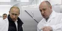 'Eu conhecia Prigozhin h&aacute; muito tempo, desde a d&eacute;cada de 1990', lembrou o presidente russo Vladimir Putin esta semana  Foto: AFP / BBC News Brasil