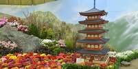 Abund&acirc;ncia de flores e homenagens &agrave; cultura japonesa fazem parte da festa.  Foto: // / Viagem e Turismo