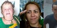 Fátima de Tubarão, Ana Priscilla Azevedo e Antônio Cláudio Ferreira; extremistas continuam presos  Foto: Reprodução