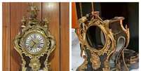 Relógio de Dom João VI foi destruído em atos de vandalismo   Foto: Reprodução