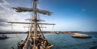 Amerigo Vespucci durante sua expedição pelo mundo  Foto: Ansa / Ansa - Brasil