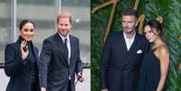 Harry e Meghan rompem amizade com David e Victoria Beckham -  Foto: shutterstock / Famosos e Celebridades