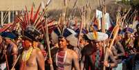 A análise do julgamento do marco temporal está parada desde o início de junho; a tese opõe povos originários e ruralistas Crédito  Foto: Joédson Alves/Agência Brasil / Perfil Brasil