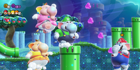Super Mario Bros. Wonder chega em 20 de outubro, exclusivamente no Nintendo Switch  Foto: Reprodução / Nintendo