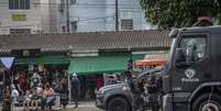 Operação Escudo, no Guarujá (SP), foi deflagrada no final de julho, um dia depois de um soldado da corporação morrer em suposto confronto com bandidos.  Foto: Taba Benedicto/Estadão / Estadão