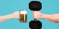 A bebida alco&oacute;lica tem impacto na atividade f&iacute;sica -  Foto: Shutterstock / Alto Astral