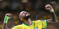 Neymar marcou o quarto e o quinto gol do Brasil na vit&oacute;ria diante da Bol&iacute;via (Photo by CARL DE SOUZA/AFP via Getty Images)  Foto: Esporte News Mundo