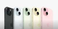 iPhone 15 chega ao mercado com o preço de US$ 799 nos EUA; no Brasil, será a partir de R$ 7.299  Foto: divulgação /apple