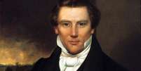 Retrato de Joseph Smith, datado de 1842, de autor desconhecido  Foto: Dom&iacute;nio P&uacute;blico / BBC News Brasil