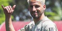 Calleri treinando pelo São Paulo   Foto: saopaulofc / Esporte News Mundo