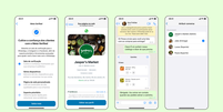 Demonstração do Meta Verified para empresas no WhatsApp (Imagem: Reprodução/WhatsApp)  Foto: Canaltech