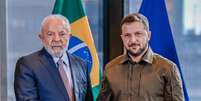 Lula se reúne com Zelensky em hotel em Nova Iorque  Foto: Divulgação/X/@LulaOficial