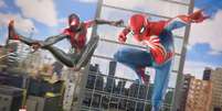 Marvel's Spider-Man 2 será lançado em 20 de outubro exclusivamente no PlayStation 5.  Foto: Reprodução/Insomniac Games