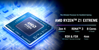 O Ryzen Z1 Extreme mostra bem o avanço que a AMD vêm realizando com portáteis (Imagem: Reprodução/ASUS)  Foto: Canaltech