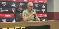 Dorival Júnior em entrevista coletiva após título da Copa do Brasil   Foto: saopaulofc / Esporte News Mundo