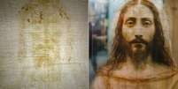 Inteligência artificial recria rosto a partir de relíquia católica  Foto: Reprodução
