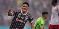 CANO - Com os gols, deixa o Fluminense vivo na disputa pela vaga na final da Libertadores; posicionamento perfeito de centroavante na primeira etapa Foto: Marcelo Gonçalves/FFC / Jogada10