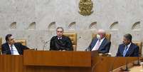 Luís Roberto Barroso assume a presidência do Supremo Tribunal Federal  Foto: Carlos Moura/SCO/STF