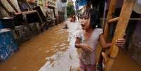 As emergências climáticas afetam especialmente as crianças nas sociedades mais vulneráveis  Foto: Getty Images / BBC News Brasil