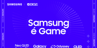 Espaço da Samsung terá smartphones, TVs e influenciadores da LOUD.  Foto: Reprodução/Samsung