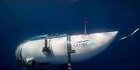 O submersível Titan desapareceu durante uma expedição para ver os destroços do Titanic Foto: Mix Me