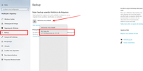 Para fazer backup no Windows 10 é necessário conectar uma unidade de armazenamento externo (Imagem: Captura de tela/Fabrício Calixto/Canaltech)  Foto: Canaltech