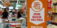 Supermercado em Nice, França
15/06/2023.   REUTERS/Eric Gaillard/files  Foto: Reuters