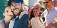 Meghan Markle e Príncipe Harry encontram Chris Evans e Alba Baptista -  Foto: Reprodução/ Instagram / Famosos e Celebridades