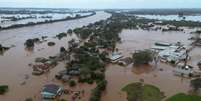 Ciclone extratropical no sul do Brasil  Foto: Reprodução/Reuters