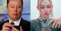  Foto: X/Elon Musk e Instagram/Grimes / Pipoca Moderna