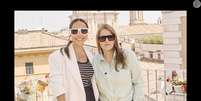 Sabrina Sato encontrou Ilze Scamparini em Roma, na Itália.  Foto: Reprodução, Instagram / Purepeople