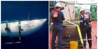 (  Foto: Divulgação/OceanGate/Guarda Costeira / Perfil Brasil