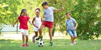Praticar atividade física em crianças melhora a saúde. Confira 4 benefícios -  Foto: Shutterstock / Sport Life