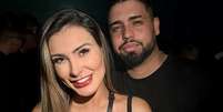 Andressa Urach e Sergio Carvalho (Reprodução/Instagram)  Foto: Mais Novela