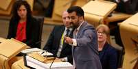 O primeiro-ministro da Escócia, Humza Yousaf  Foto: Reuters